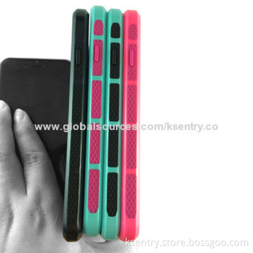 High-quality OEM Customized Logo Colorful Hard PC Cover Case for iPhone 6